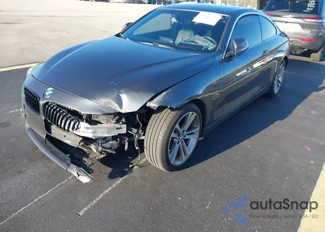2017 BMW 430I from USA, damaged, VIN WBA4R7C58HK679942